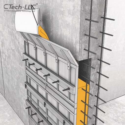 گروت سیمانی تقویت شده با الیاف Ctech-LLC