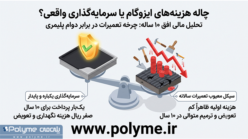 همه چیز درباره ایزوگام پشت بام؛ از نصب تا قیمت و مقایسه با عایق‌های دیگر