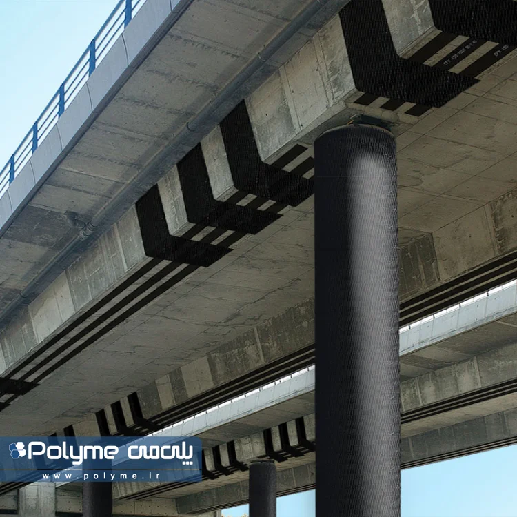مقاوم سازی ستون بتنی با FRP