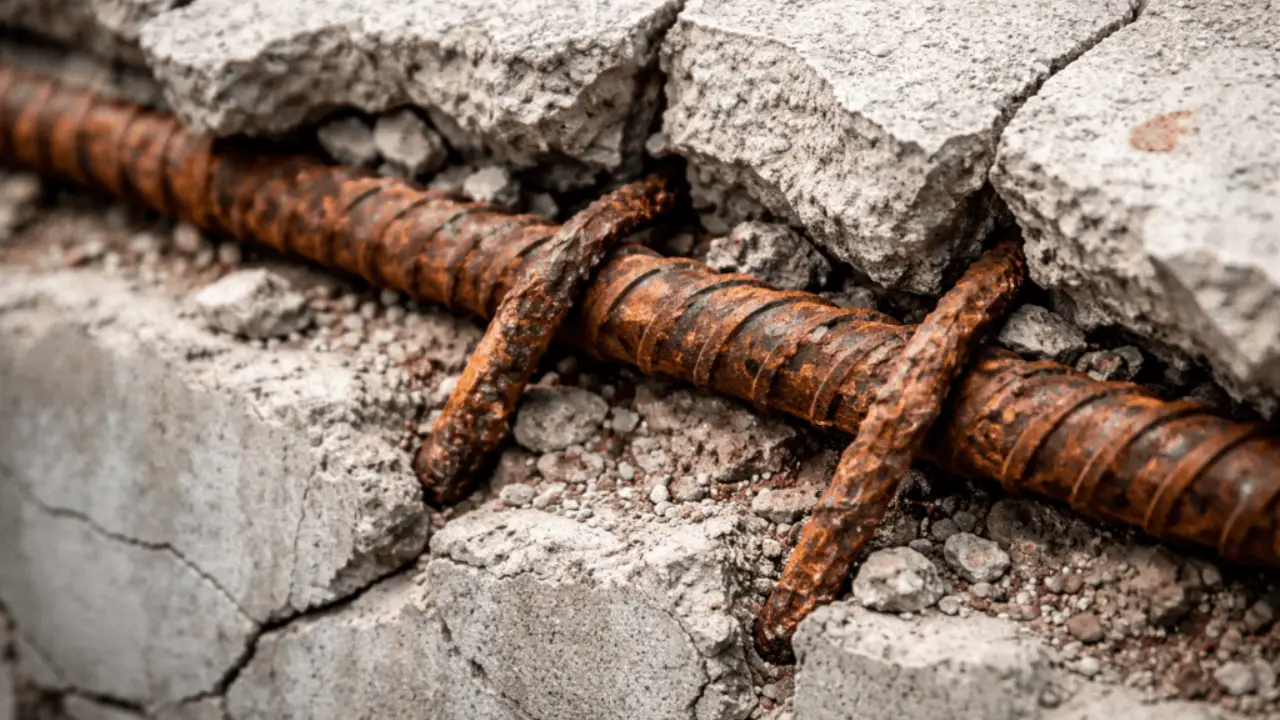 خوردگی میلگرد و آرماتور